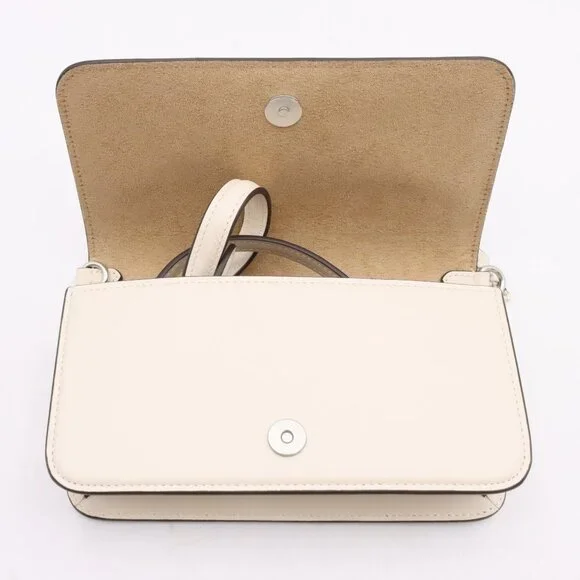 NWT Coach Toni Crossbody Bag in Chalk Leather with Detachable Strap (CT778) - Picture 7 of 11